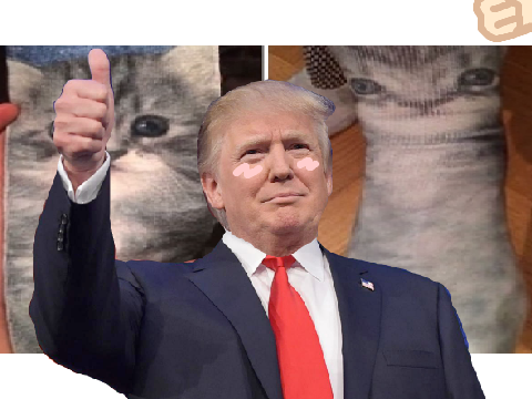 edgy trump dancing