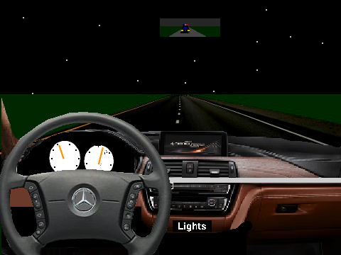 Mercedes Spy Car