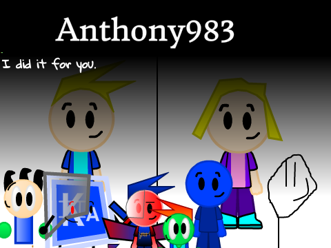 I did it for you.