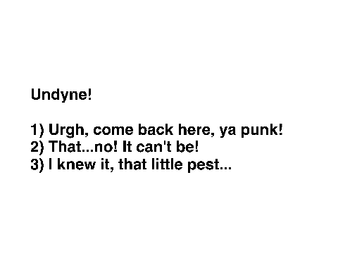 Undertale: Guilt the Anime - Undyne Audition