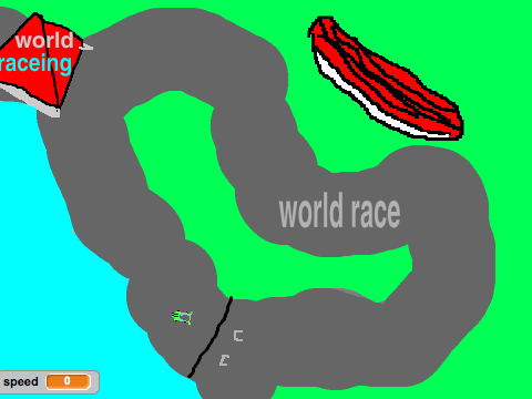 race car