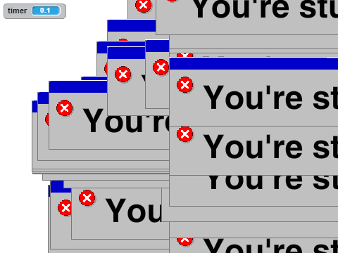 You can't stop