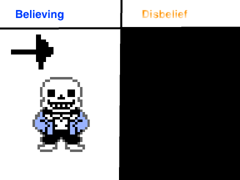 Gimme Your OC That Believes in Someone, and I'll Make it DISBELIEF. remix