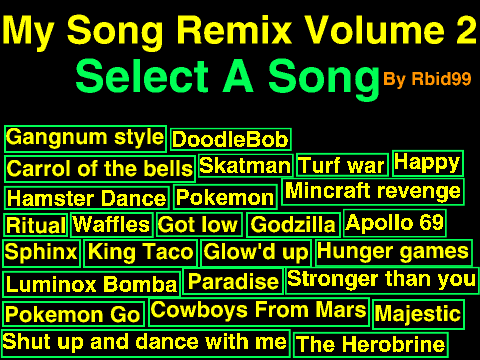 My Song Remix Volume 2