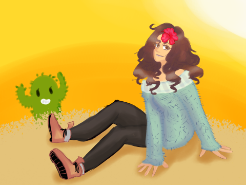 @CactusGrim Fanart!