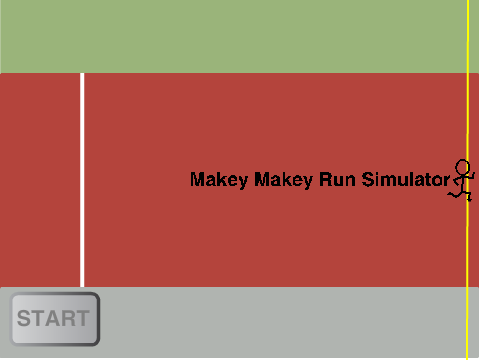 Makey Makey Run simulator