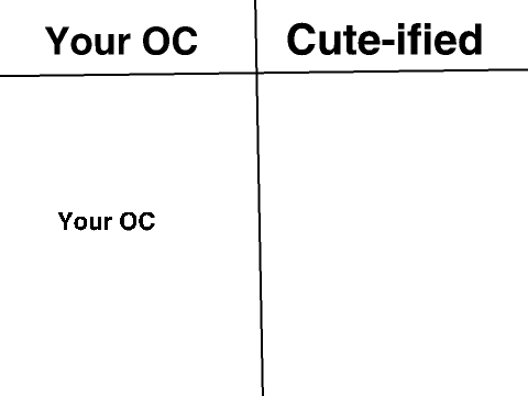 Draw your OC, I'll "Cute-ify" it