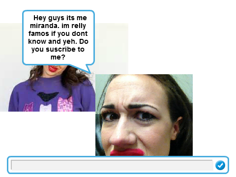 Miranda sings quiz