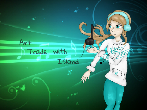 art trade with Island