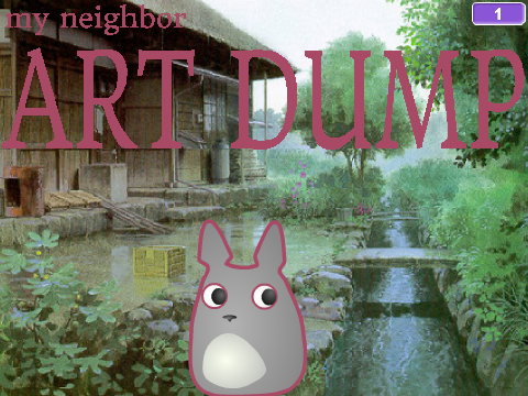 Art Dump # 30 Day Challenge feat. Totoro