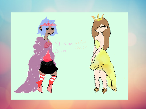 ALL HAIL THE SHRIMP & WAFFLE QUEENS!!!