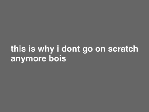why im leaving scratch