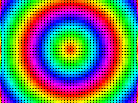 Interactive Color Grid
