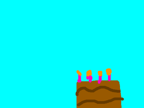 the cake 