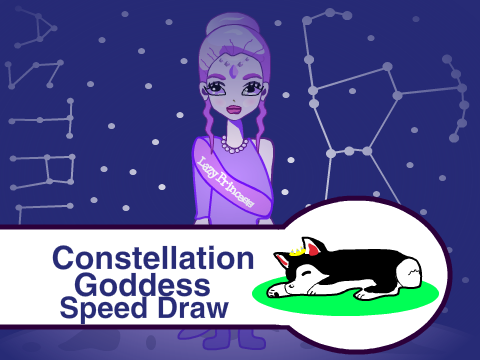 Constellation Goddess - Speed Draw