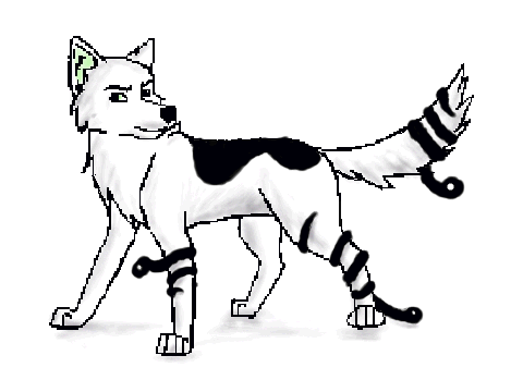 My entry for the wolf coloring contest