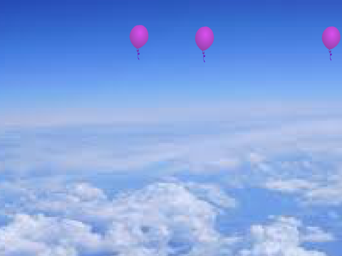 Attention !! risque de crash entre avion et ballons