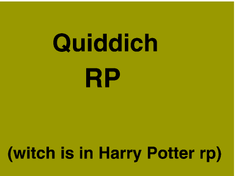 Quiddich RP