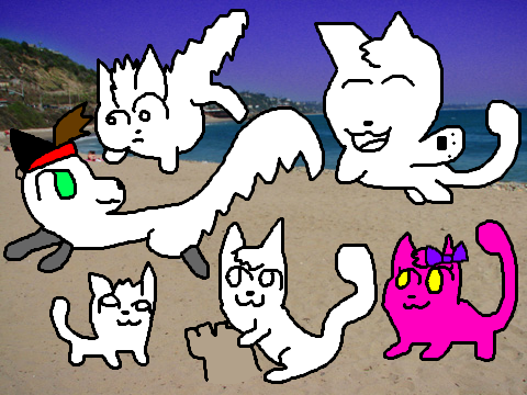 Add your OC at the Beach remix