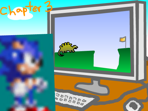 Sonic GETS INTERUPED! (Realistic online game)