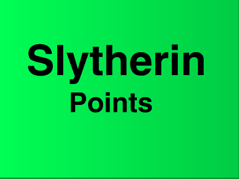 Slytherin Points