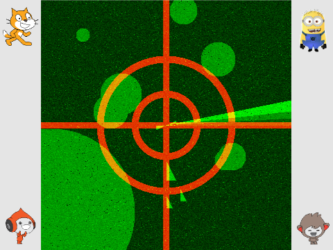 >RADAR< one line challenge
