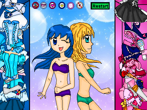 Magical anime duo dress up! remix