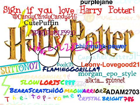 Sign If You Love Harry Potter !!!!! Remix , Remix , Remix !!!!!! remix remix remix remix remi… remix