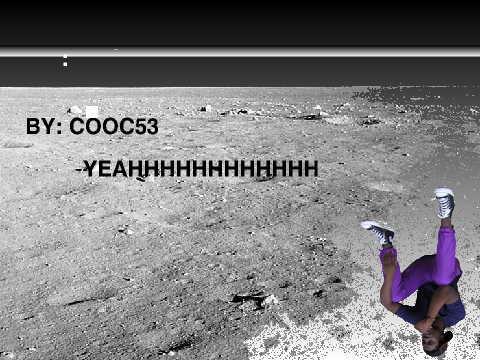 THE UPSIDE DOWN GUY IN SPACE