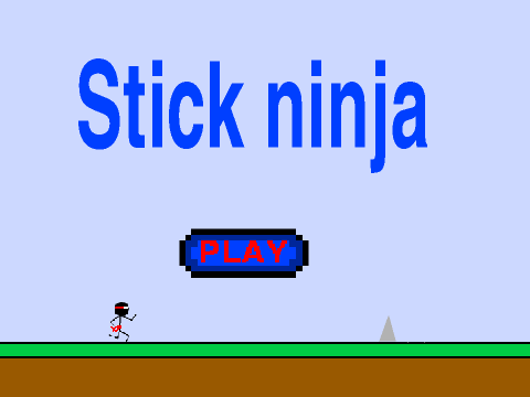 Stick ninja platfrom game