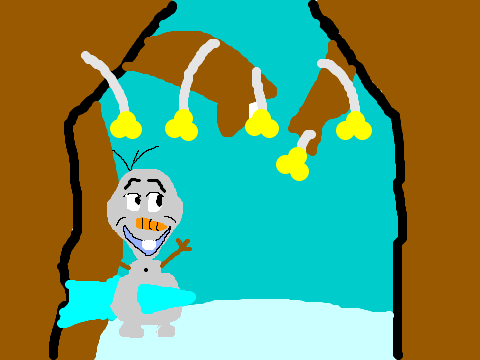 Frozen's Olaf In Motion