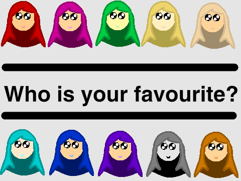 Who is your favourite?