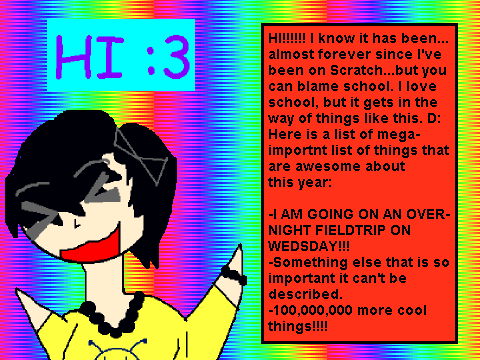 HI I'M AWESOME :P