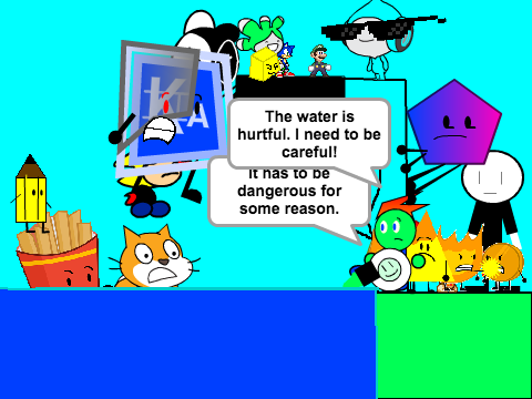 Add Yourself Trying To Avoid The Dangerous Water (9)