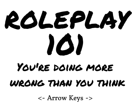How to Roleplay