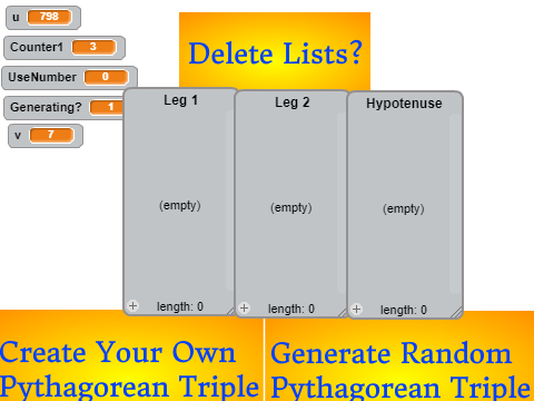 Pythagorean Triple Generator