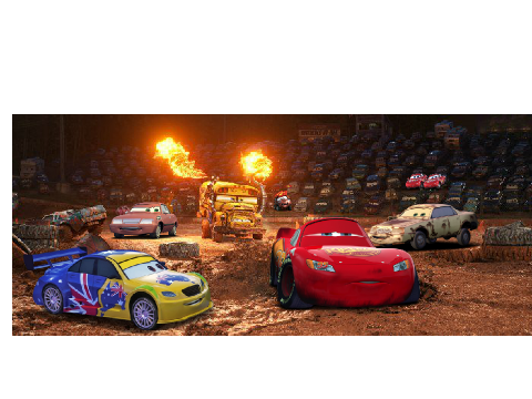 Cars 3 extra Demolition Derby scene!