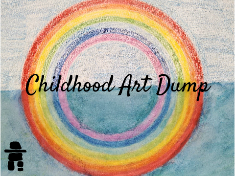 Childhood Art Dump