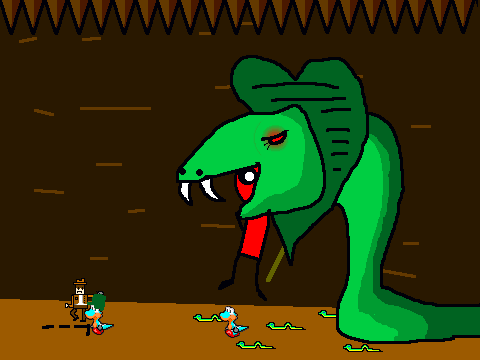 Add_yourself_running_from_the_snake,_or_as_a_backround_charectore
