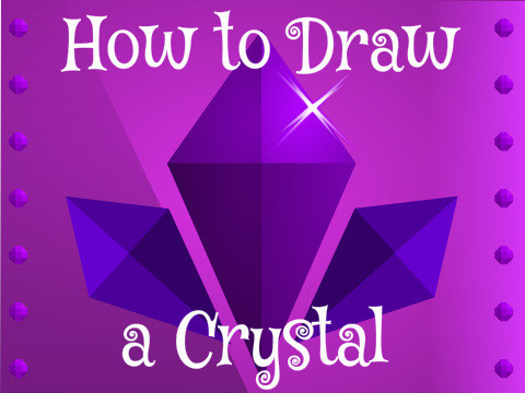 How to Draw a Crystal | Tutorial & Speed Draw