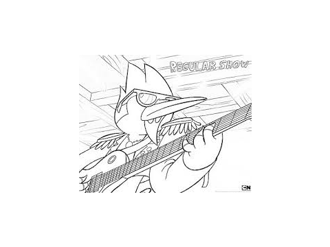 ColouringRegularShow9