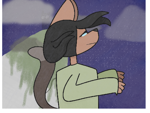 Singin in the rain (speed paint? kinda)