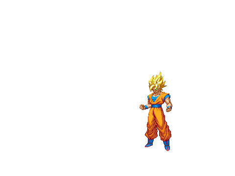 ssj goku sprite MUGEN