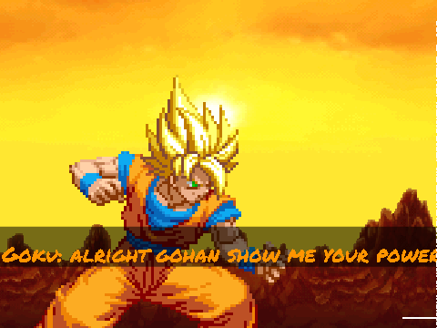 goku vs gohan MUGEN W.I.P