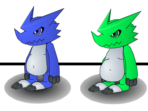Me + Shoutmon (and a gift for geh)
