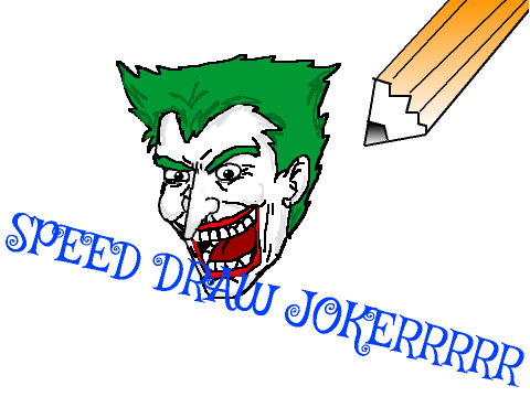 Joker speed draw (DC Comics) from comics