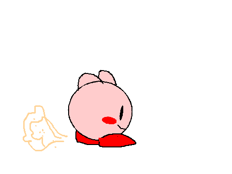 Kirby run cycle (idek i was bored) ;P