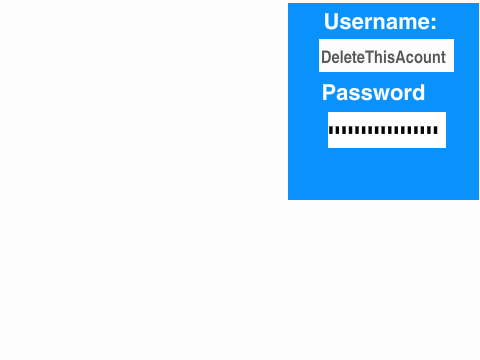 How it feels to forget your Password