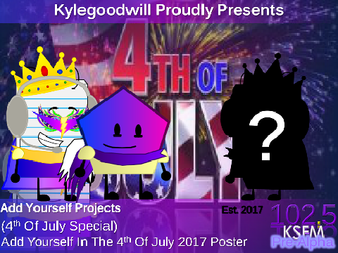 (4th Of July Special) Add Yourself In The 4th Of July 2017 Poster