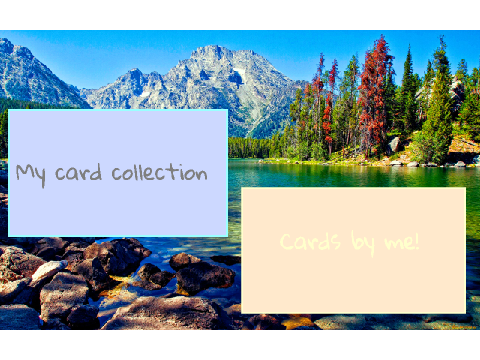 Artist Cards!
